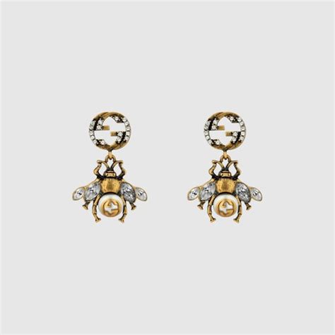 boucle d'oreille gucci abeille